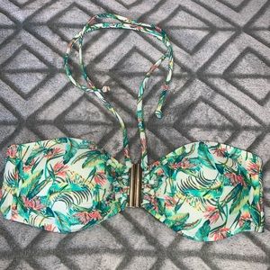 NWOT Palm Tree Bikini Top🌴